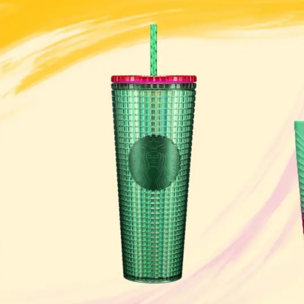 Brand New Starbucks cup Sprout Grid Cold Cup 24 oz